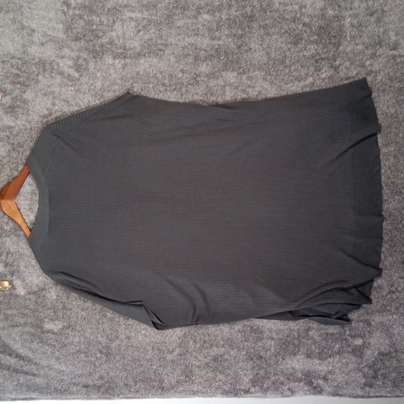 Eileen Fisher Charcoal Open Cardigan Kimono Travel Tensel Layer Womens Large/XL - Picture 6 of 8